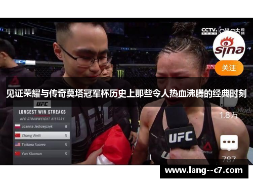 见证荣耀与传奇莫塔冠军杯历史上那些令人热血沸腾的经典时刻