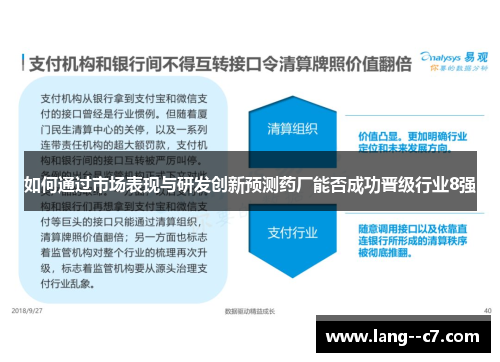 如何通过市场表现与研发创新预测药厂能否成功晋级行业8强